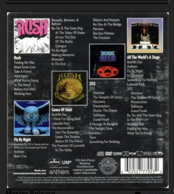 ラッシュRUSH　SECTOR 1 【5CD+1DVD BOX SET】 Rush - Rush - Sector 1 Box Set - uDiscover Music