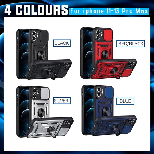 Shockproof Heavy Duty Armor Hybrid Case For iPhone 14 13 12 11 Pro Max Mini AU - Picture 6 of 12