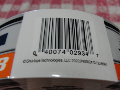 (1) Shurtape Duck Pro All-Purpose Duct Tape PC600 White 48mm x 55m 1.88 x 60yd - Picture 6 of 6