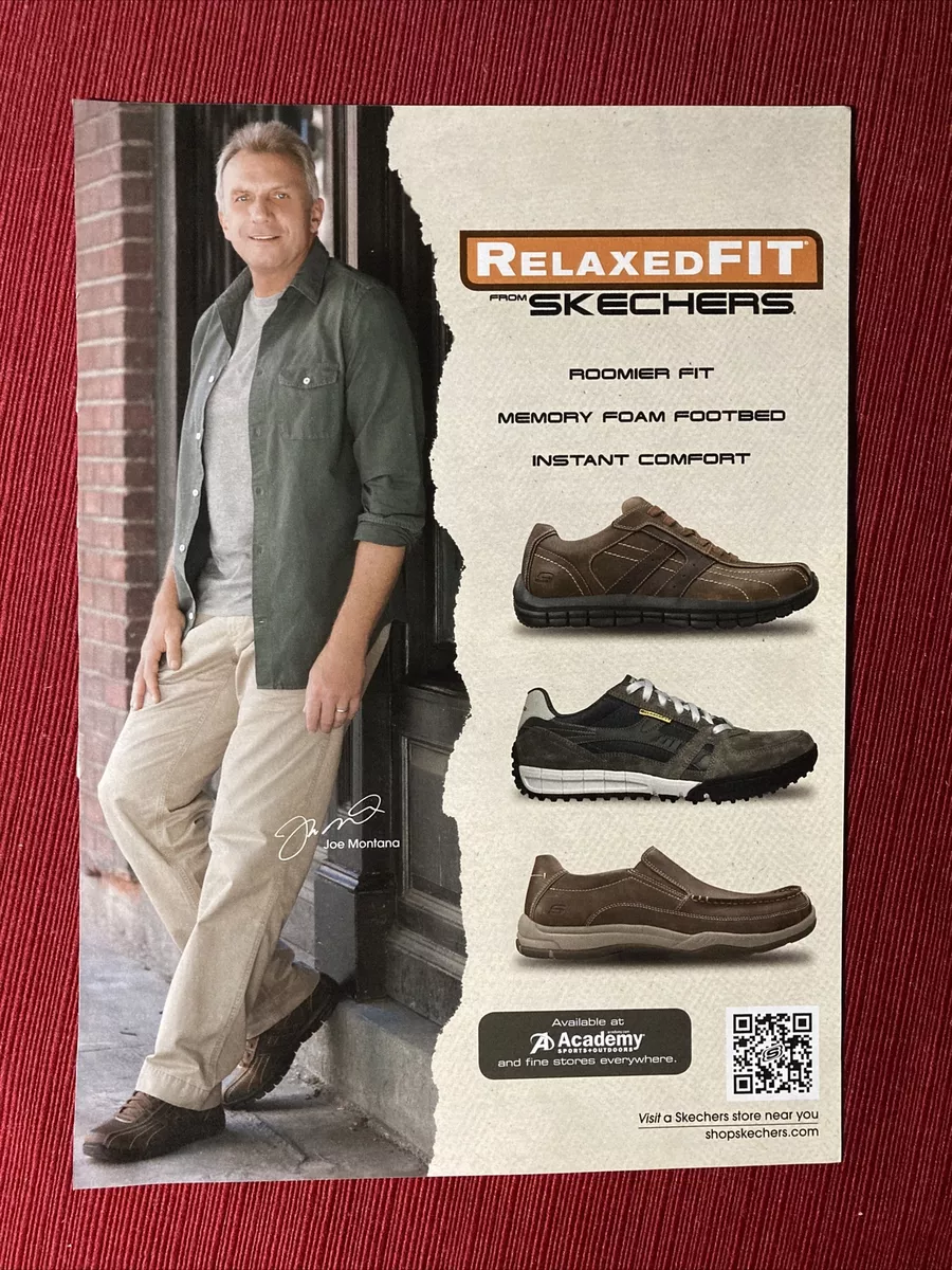 erstatte dato Vilje SF 49ers Joe Montana For Skechers Shoes 2013 Print Ad - Great To Frame! |  eBay