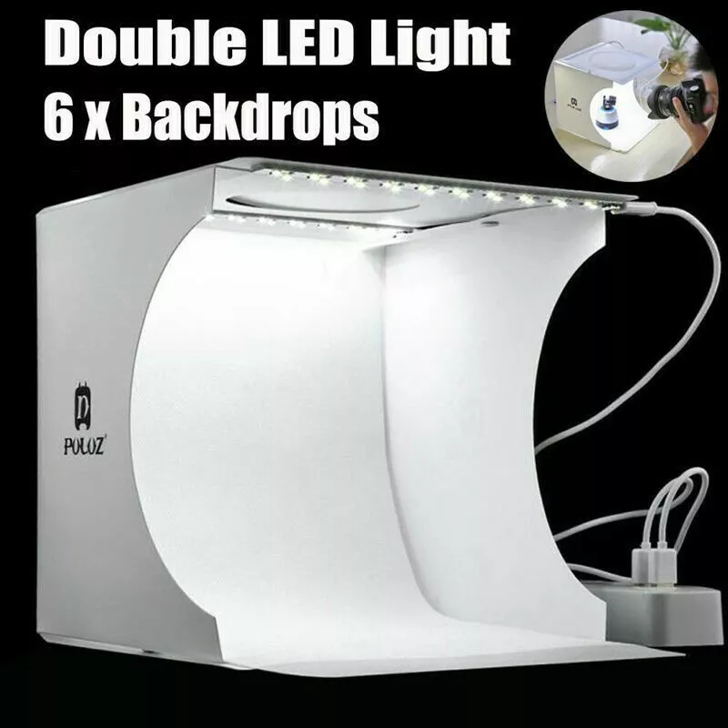 Photo Studio Light Box for Jewellery Small Items Folding