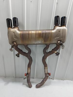 19 20 BMW M2 Competition F87 Exhaust Muffler Section w/ tips