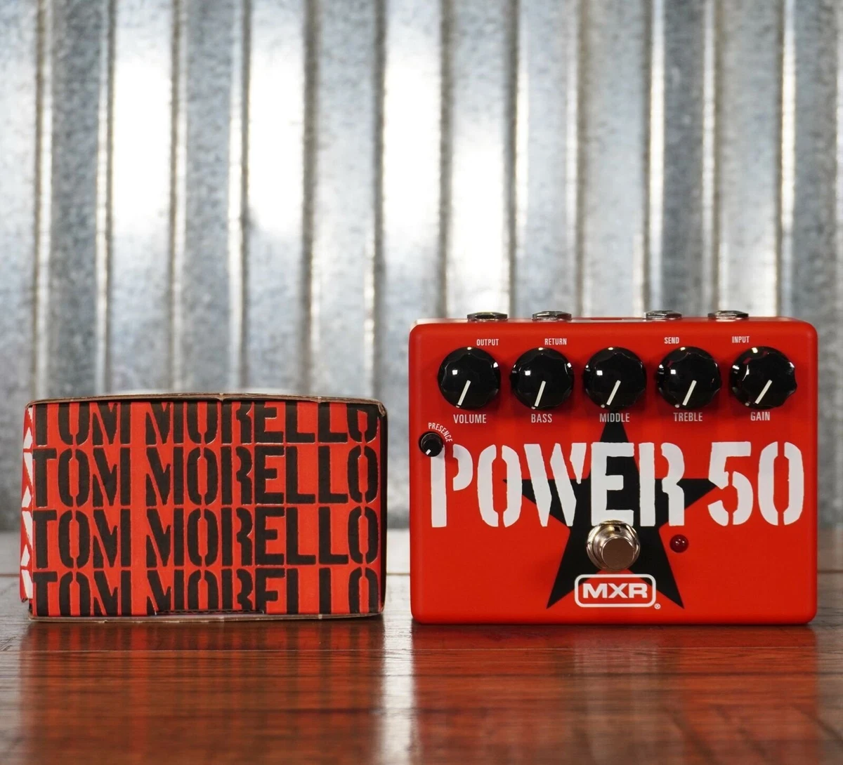 Dunlop MXR TBM1 Tom Morello Power 50 Overdrive Guitar Effect Pedal 