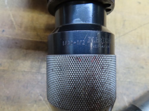 Albrecht 130 J2 1/32" to 1/2" 0-13mm keyless drill chuck JT2 arbor W/3mt shank - Picture 2 of 13