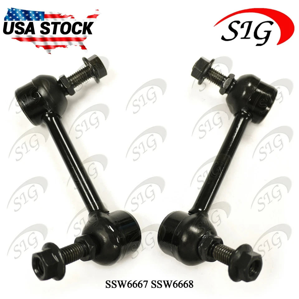 For 2004 Oldsmobile Bravada Front & Rear Left & Right Sway Bar Link 4PC Kit - Image 2 of 4