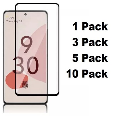 Lot of Full Coverage Fingerprint Sensor Tempered Glass for Google Pixel  Pro