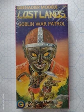 Grenadier 3009 Lost Lands Boxed Set Goblin War Patrol 25mm metal, new in shrink.