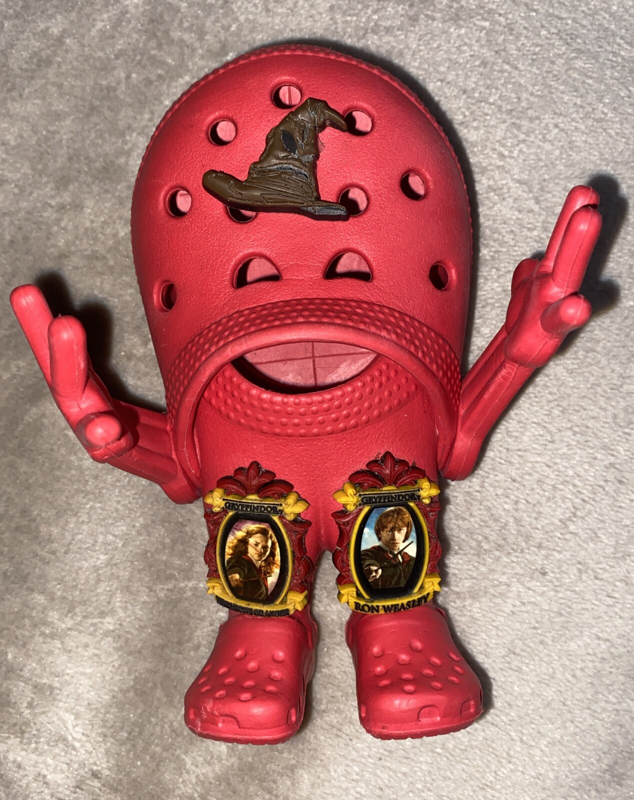 CROCS Croslite Guy Electric Red Advertising Figure 5