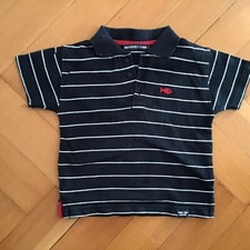 Weekend A La Mer Navy Striped Polo Shirt Age 23 Months