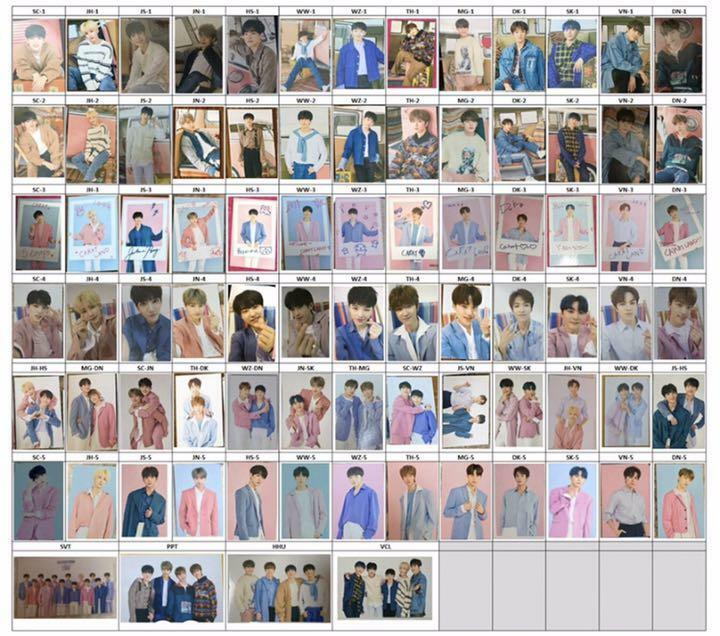 SEVENTEEN IN CARAT LAND fanmeeting 2019 photocard complete