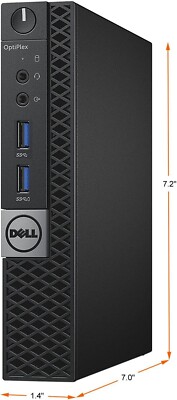 Dell Desktop Optiplex Windows 11 Pro 16GB RAM 512GB NVMe SSD