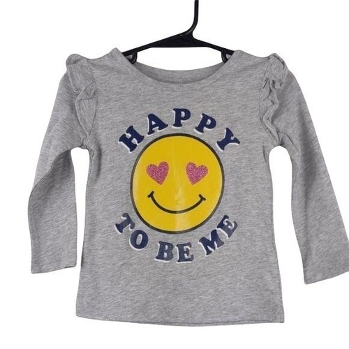 Carter's toddler Gray long sleeve graphic T 18M (NWT) - 第 1/7 張圖片