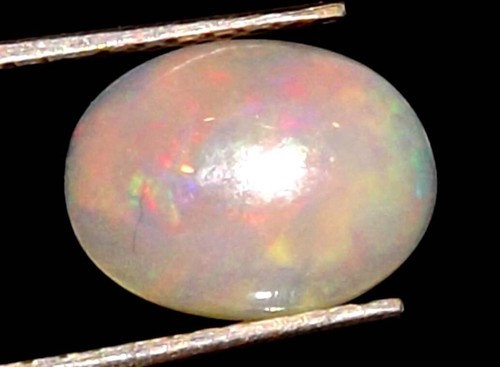 0.80 cts Ethiopian Welo Fire Opal 9 x 7 mm Cabochon Natural Gemstone *ocn716 - Picture 6 of 11