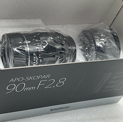 Voigtländer APO-SKOPAR 90mm F2.8 アポスコパー Voigtlander 90mm F2.8 APO-Skopar VM Silver