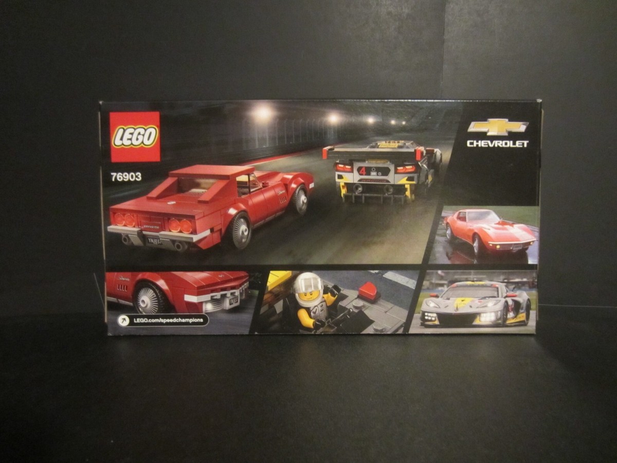 Lego Speed Champions Chevrolet Corvette C8.R Race Car & 1968
