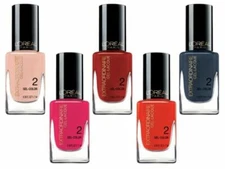  Loreal Extraordinaire Gel Nail Lacquer Step 2 Polish Choose Color, Ships Free!