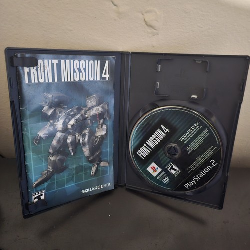 Front Mission 4 PS2 Sony PlayStation 2, 2004 CIB Complete w. Manual - Tested - Picture 2 of 6