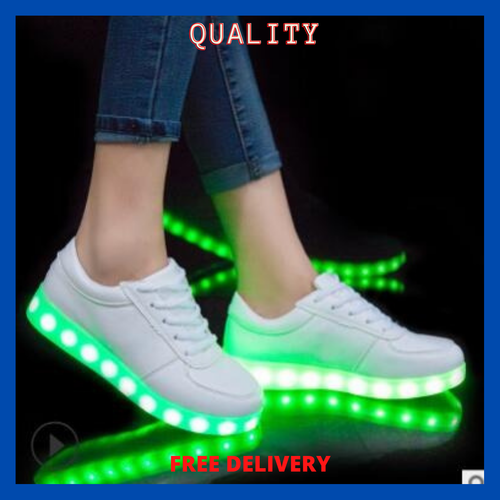de Luces Para Niños Niñas Zapatillas Jóvenes Zapatos Con Luz Led eBay