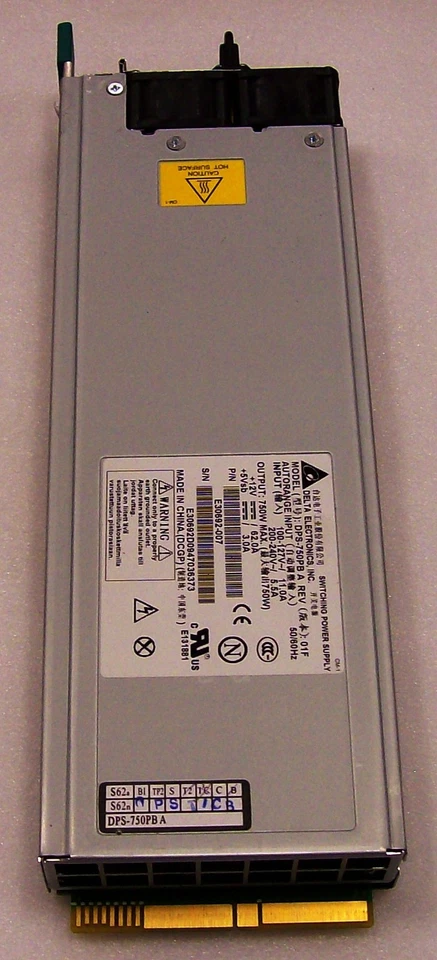 AXX750WPS DPS-750PB A 750W Redundant Power Supply For SR2600/SC5600 New Bulk - Image 2 of 2