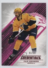2024-25 Upper Deck Credentials Pink 91/99 Filip Forsberg #9 1g0e