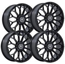 Set-4 Asanti Ab051 Envoy 24x10 Blank Gloss Black 20mm Wheels Rims 24 Inch