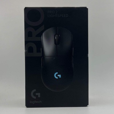 New Logitech Pro 2 Lightspeed Black MR0110 Wireless Gaming Mouse For PC