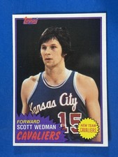 1981-82 Topps #19 Scott Wedman Cleveland Cavaliers EX-MT