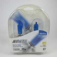 Nokya Nok 7216 7000k 70w Stage 2 H7 Artic White Halogen Headlight Bulb