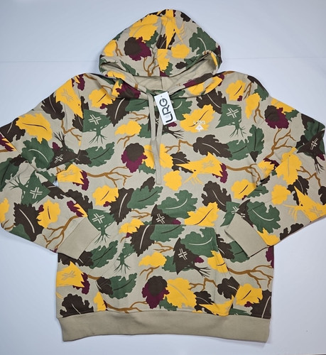 LRG Lifted Research Group Mens Leaf Camo Pullover Hoodie Size Large NWT