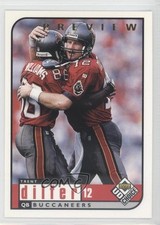 1998 Upper Deck UD Choice Preview Trent Dilfer #173 0a0