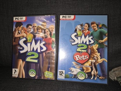 Die Sims 2 + Haustiere Erweiterung PC DVD-ROM Bundle - getestet, funktionsfähig
