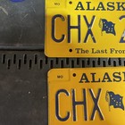 Alaska The Last Frontier License Plate CHX 294  — photo 3