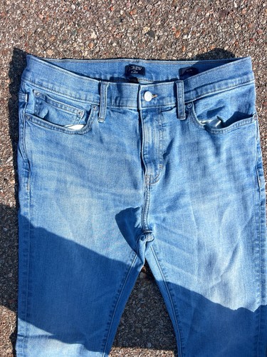 J Crew Flex Mens Blue Denim Jeans Size 32x32 Pants - Picture 2 of 5
