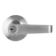 Brinks Satin Chrome Storeroom Lever Keyed Door Entry Light Duty Hardware