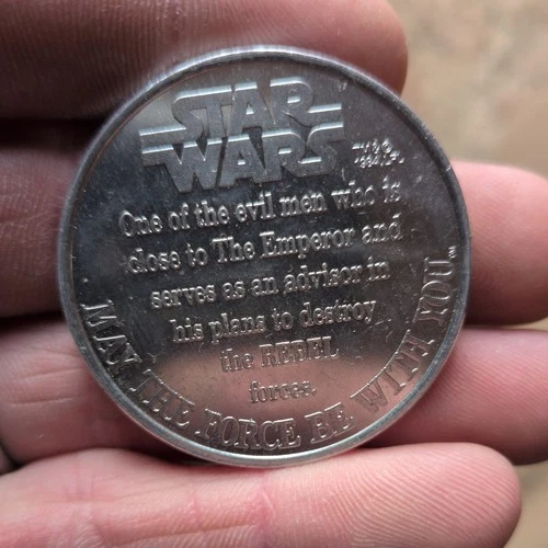 Star Wars Kenner Vintage Power of the Force POTF Imperial Dignitary Coin