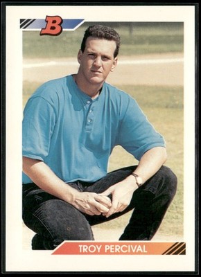 1992 Bowman #290 Troy Percival