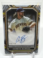 2023 Topps Tribute Iconic Persp Auto /50 Corbin Burnes #IPA-CB Diamondbacks