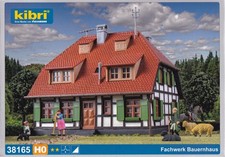 Kibri H0 38165 Bausatz Fachwerkhaus Bauernhaus - OVP NEU (4354L)