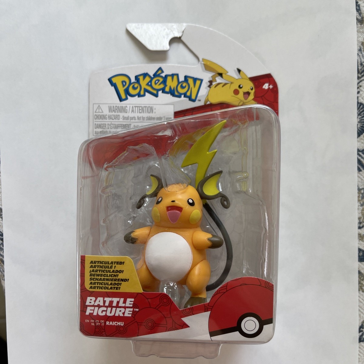 Buy Jazwares Wicked Cool Toys Pokemon Battle Figure Raichu 3.75