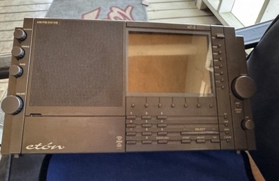 Etón E1XM XM Ready AM FM SW Radio Black Bass Treble Squelch Line In/Out ...