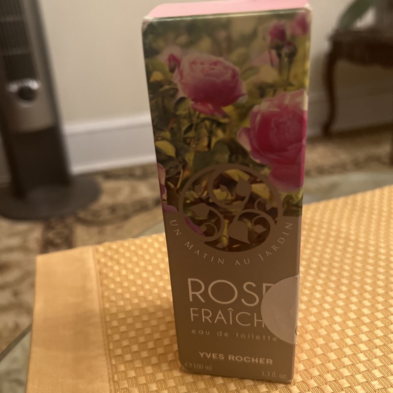 Yves Rocher Fresh Rose Rose Fraiche Eau De Toilette 100 ml Made In France Rare