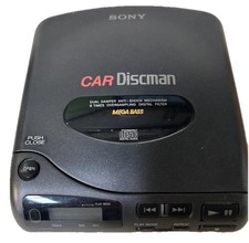 Sony Car DiscMan D-802K Portable CD Player w/Cassette Adapter ,Power For The Car