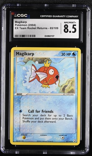 Magikarp graded CGC 8.5 for sale on eBay