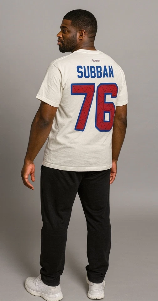 Reebok NHL Montreal Canadiens P.K. Subban 76 Hombre Grande 2016 Invierno Clásico Foto 2 de 4