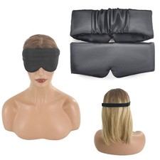 Mulberry Silk Sleeping Mask Eyepatch Blocking Light Eyemask Eyeshade Soft Padded