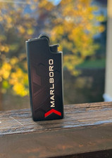 Original Marlboro Metallh&uuml;lle f&uuml;r Mini BIC Feuerzeug &ndash; Sammlerst&uuml;ck &ndash; Ende 90er