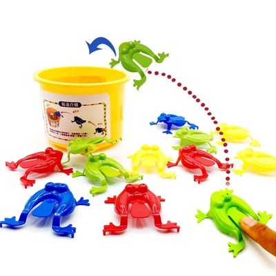 Springender Frosch Zappelspielzeug Kinder Party Gefälligkeiten Neuheit Spielzeug Großpackung Set Geschenk Spaß UK