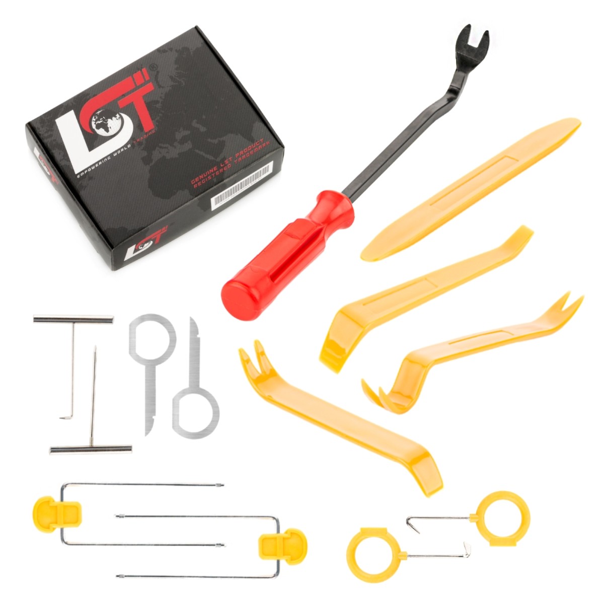 13 Piece Door Clip Removal Tool Interior Trim Disassembly Tool for OPEL Cars