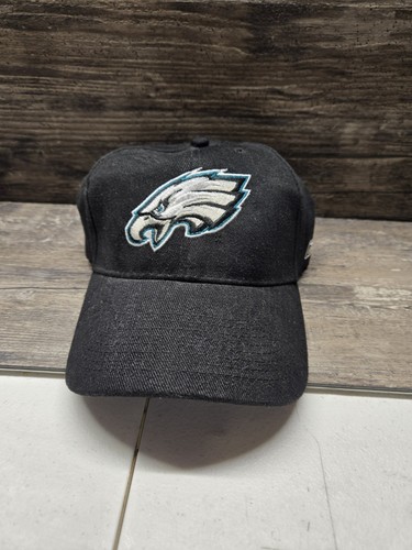 NFL Philadelphia Eagles Black Reebok Adjustable Ball Cap New Sovereign Bank - Picture 1 of 3