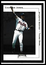2001 Fleer Premium #73 Chipper Jones Atlanta Braves